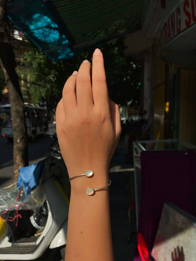 Vòng Tay Freeset Duo Cuff Moonstone