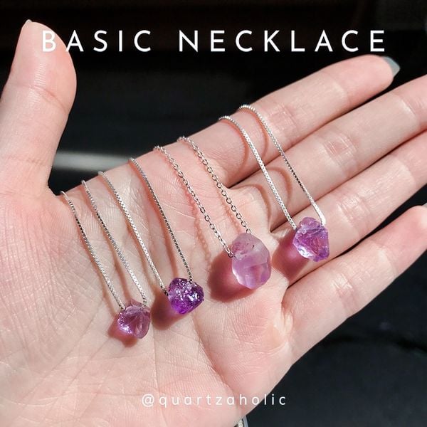 Dây Chuyền Basic Amethyst 