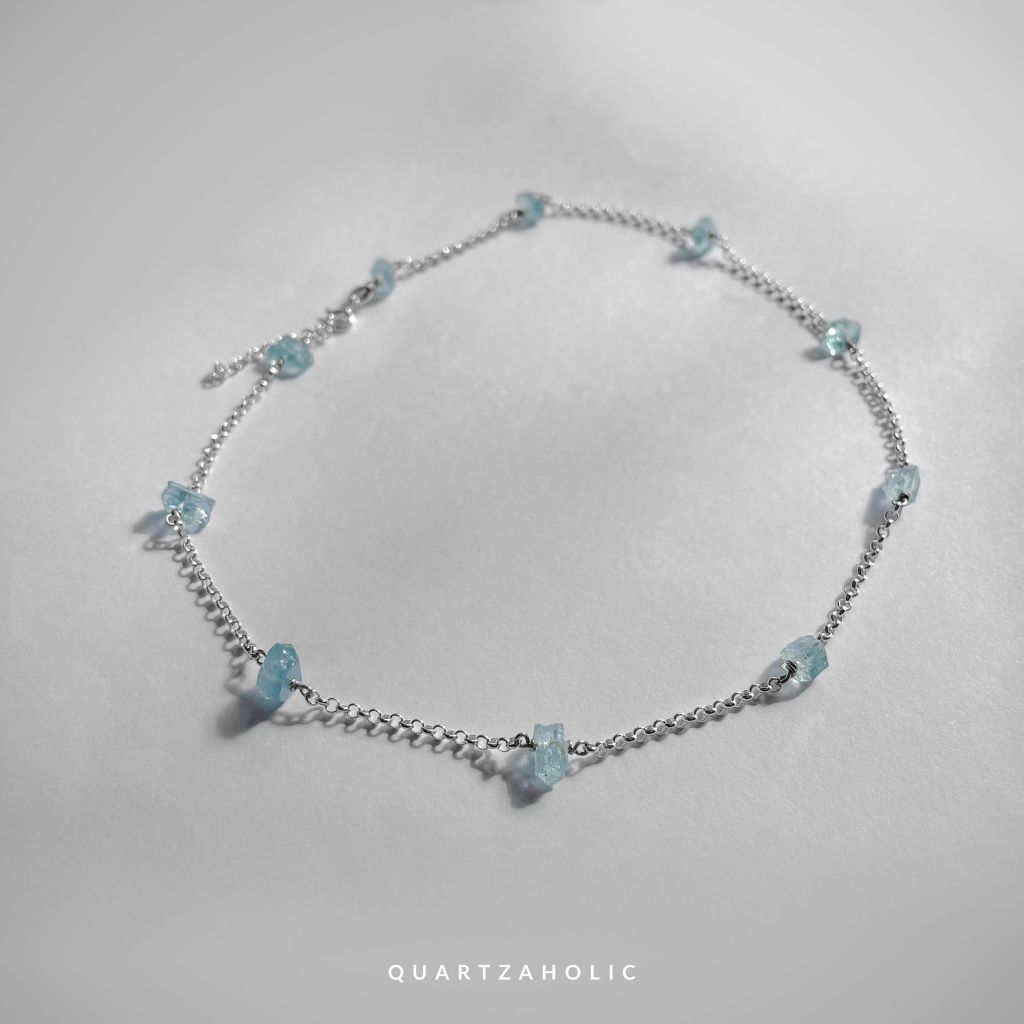 Dây Chuyền Choker Pure Aquamarine