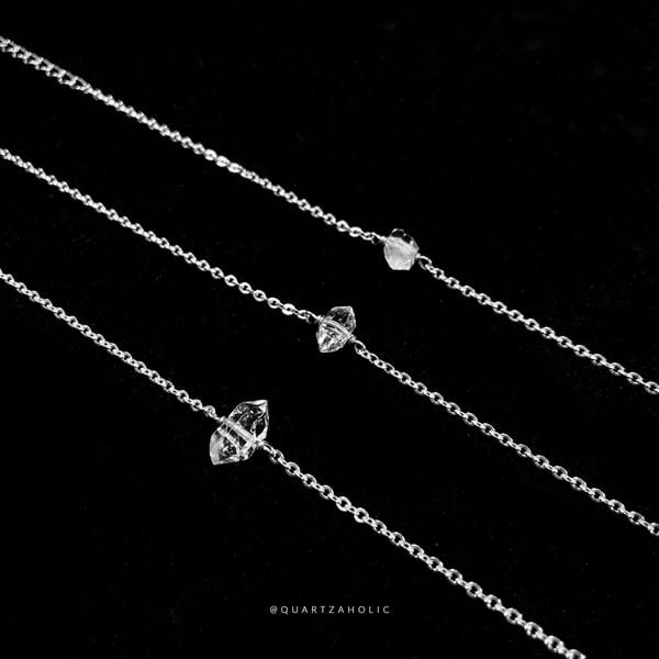  Vòng Tay Basic Herkimer Diamond 