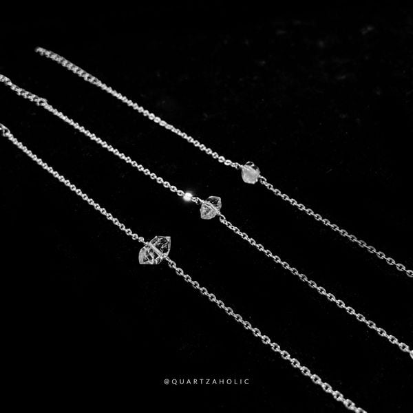  Vòng Tay Basic Herkimer Diamond 