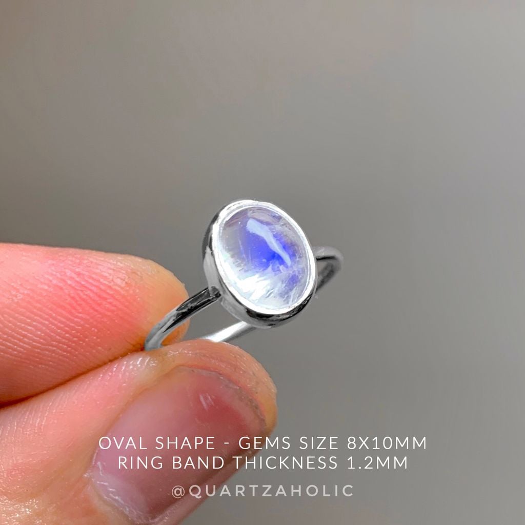 Nhẫn Freeset Moonstone