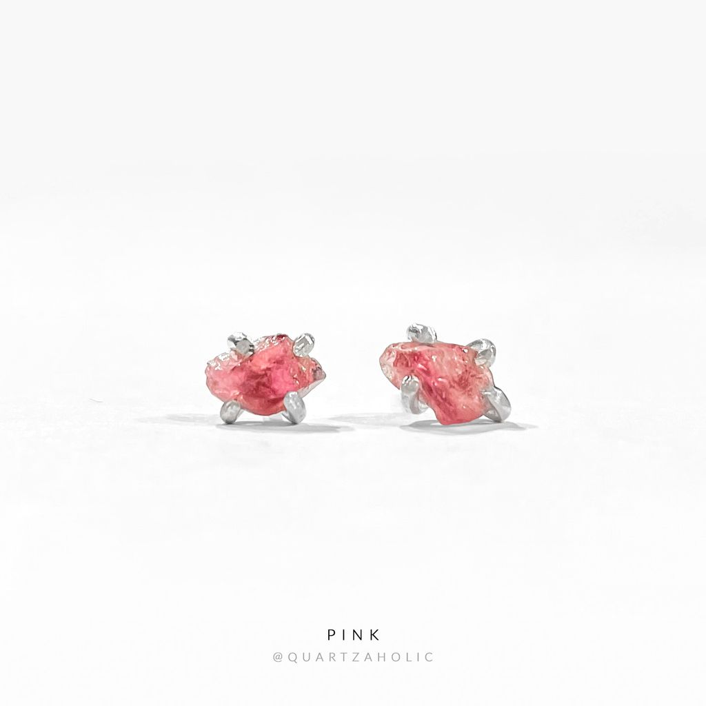 Bông Tai Stud Tourmaline