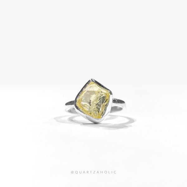  Nhẫn Freeset Lemon Quartz 