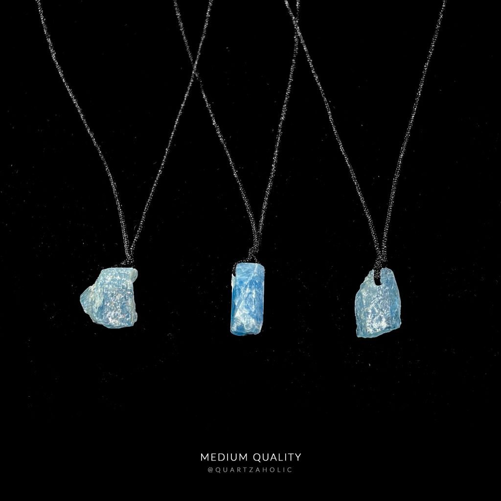 Dây Chuyền Sliding Aquamarine