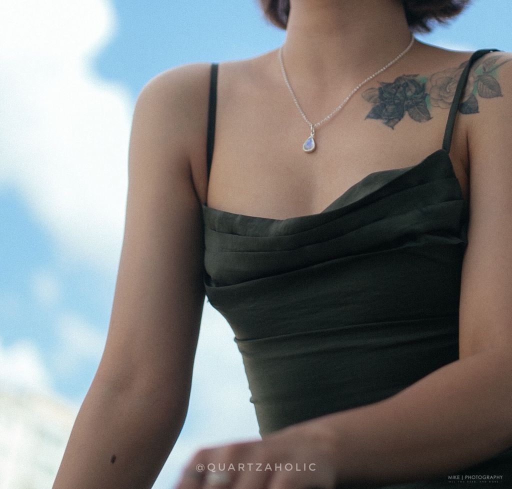 Mặt Dây Freeset Moonstone