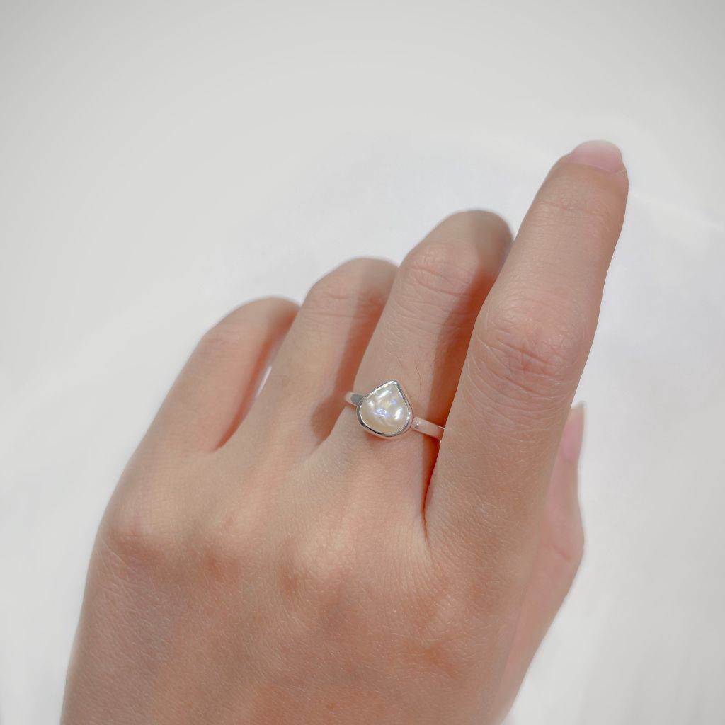 Nhẫn Freeset Pearl