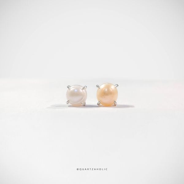  Bông Tai Claws Stud Pearl 