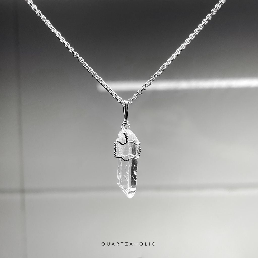 Mặt Dây Clear Quartz