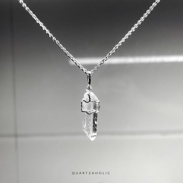  Mặt Dây Clear Quartz 