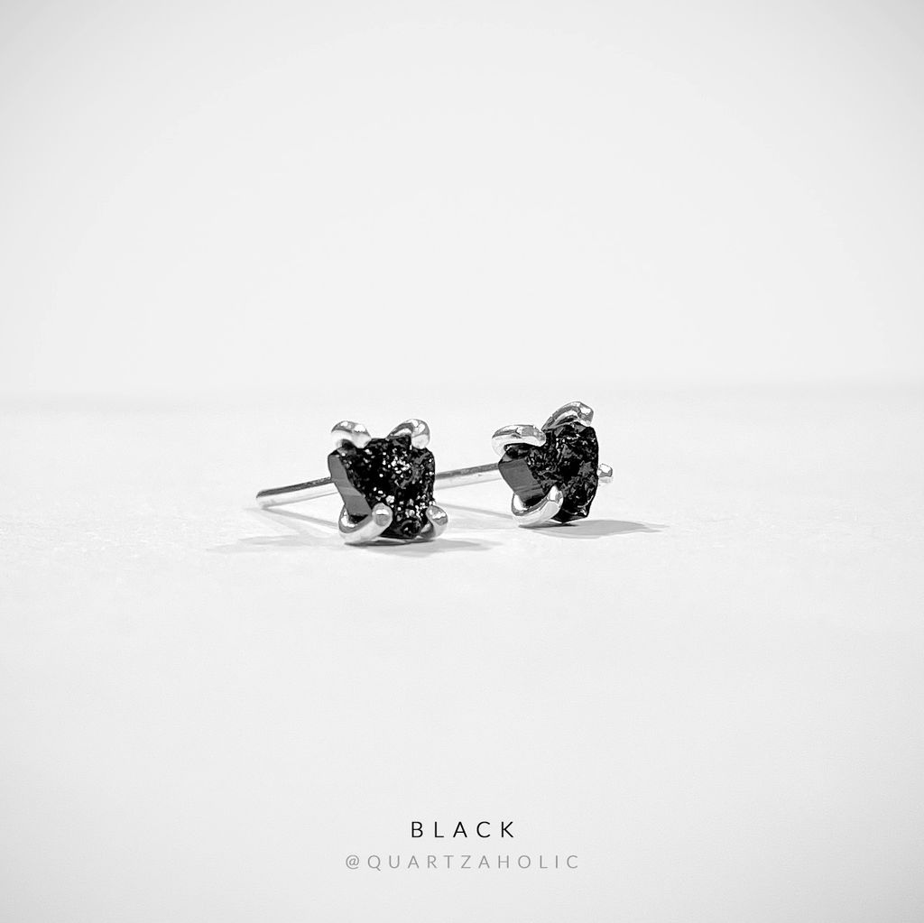 Bông Tai Stud Tourmaline