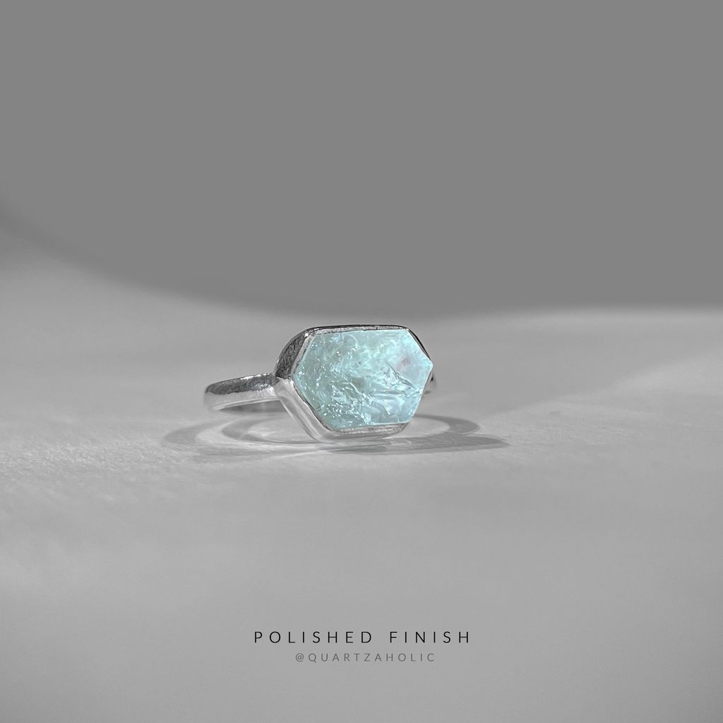 Nhẫn Freeset Pakistan Aquamarine