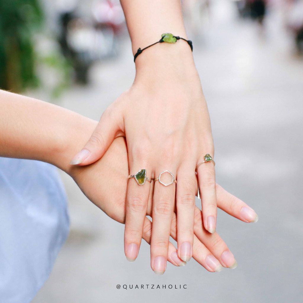 Nhẫn Freeset Sapphire Bi-Color