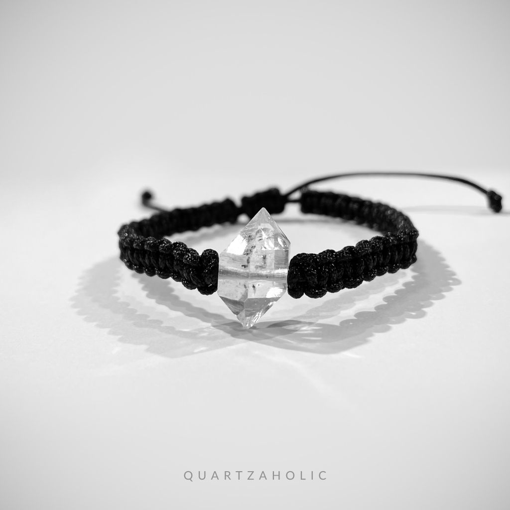 Vòng tay Macrame Tibetan Quartz