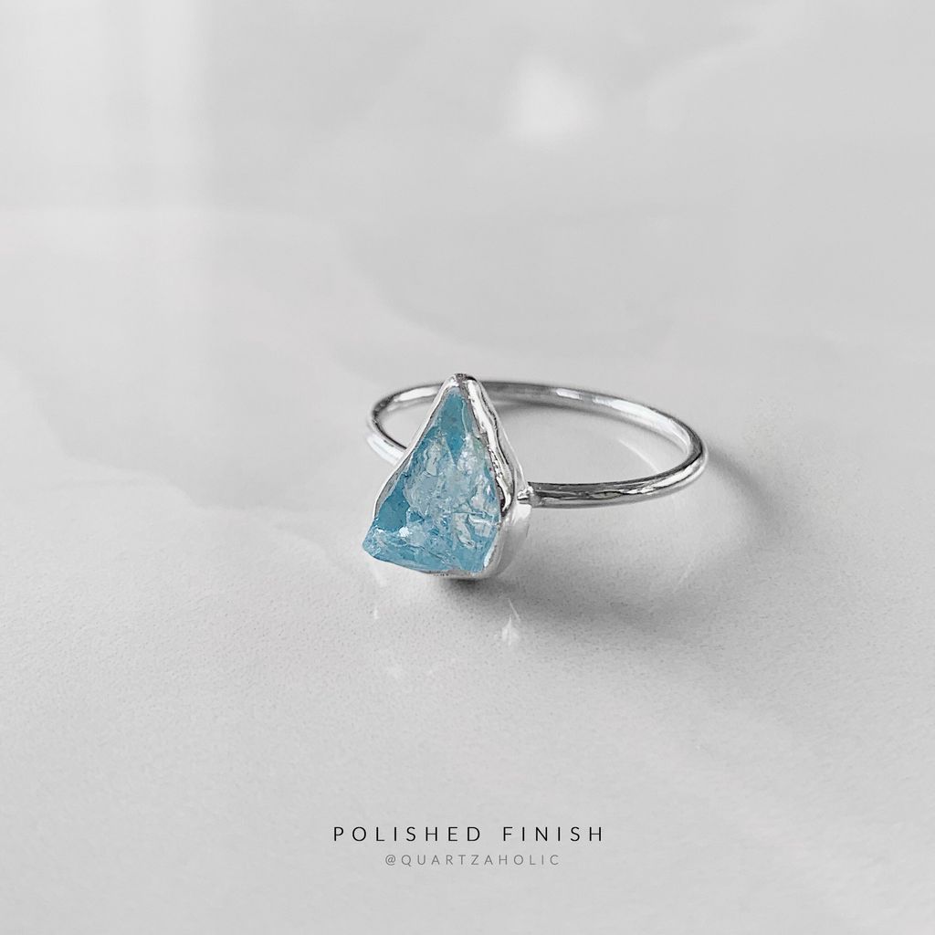 Nhẫn Freeset VN Aquamarine