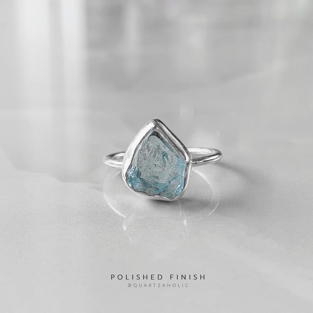 Nhẫn Freeset VN Aquamarine