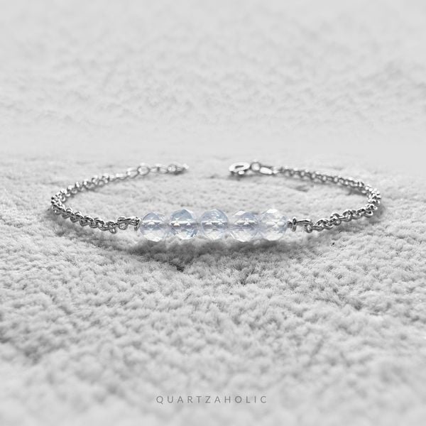  Vòng Tay Line Moonstone 