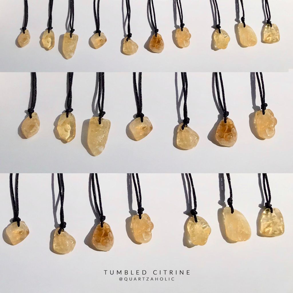 Dây Chuyền Sliding Citrine