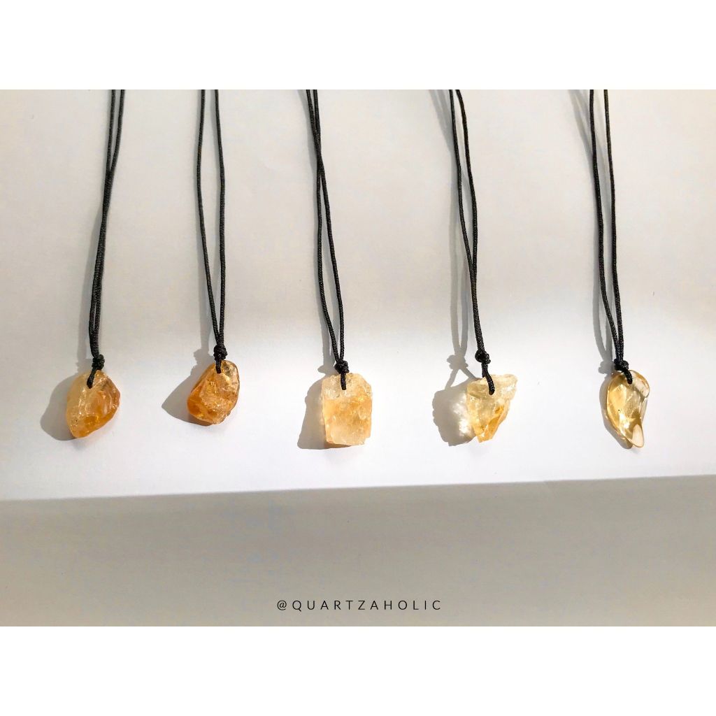 Dây Chuyền Sliding Citrine