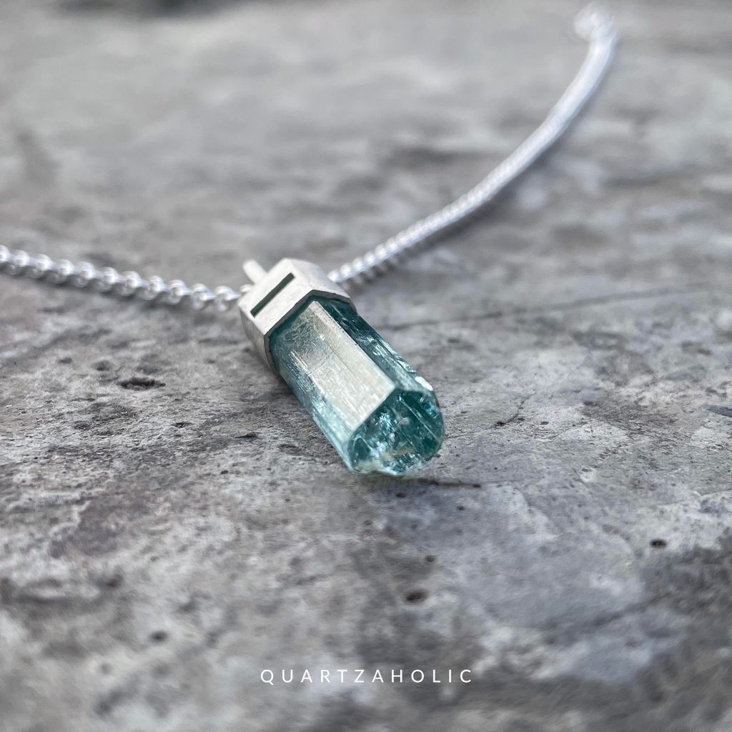 Mặt Dây Talisman Aquamarine