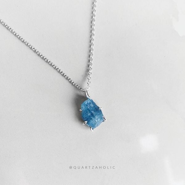  Mặt Dây Claws Aquamarine 