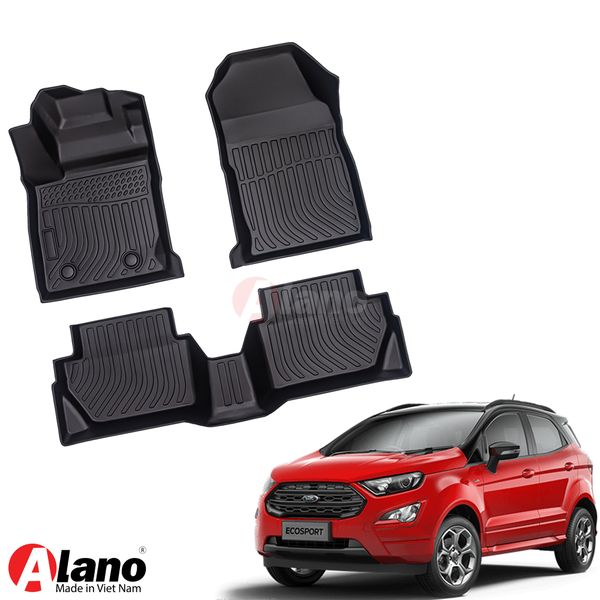 FORD ECOSPORT (2013 - 2022)   -  Thảm Lót Sàn Xe Ô Tô TPE Cao Cấp