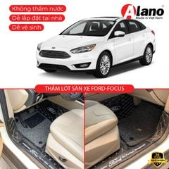 FORD FOCUS 2013 - 2016 Thảm Lót Sàn Xe Ô Tô Da 5D 6D Cao Cấp