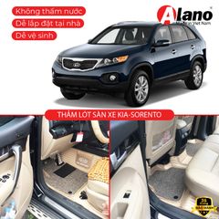 KIA SORENTO 2008 - 2019 KO FULL Thảm Lót Sàn Xe Ô Tô Da 5D 6D Cao Cấp