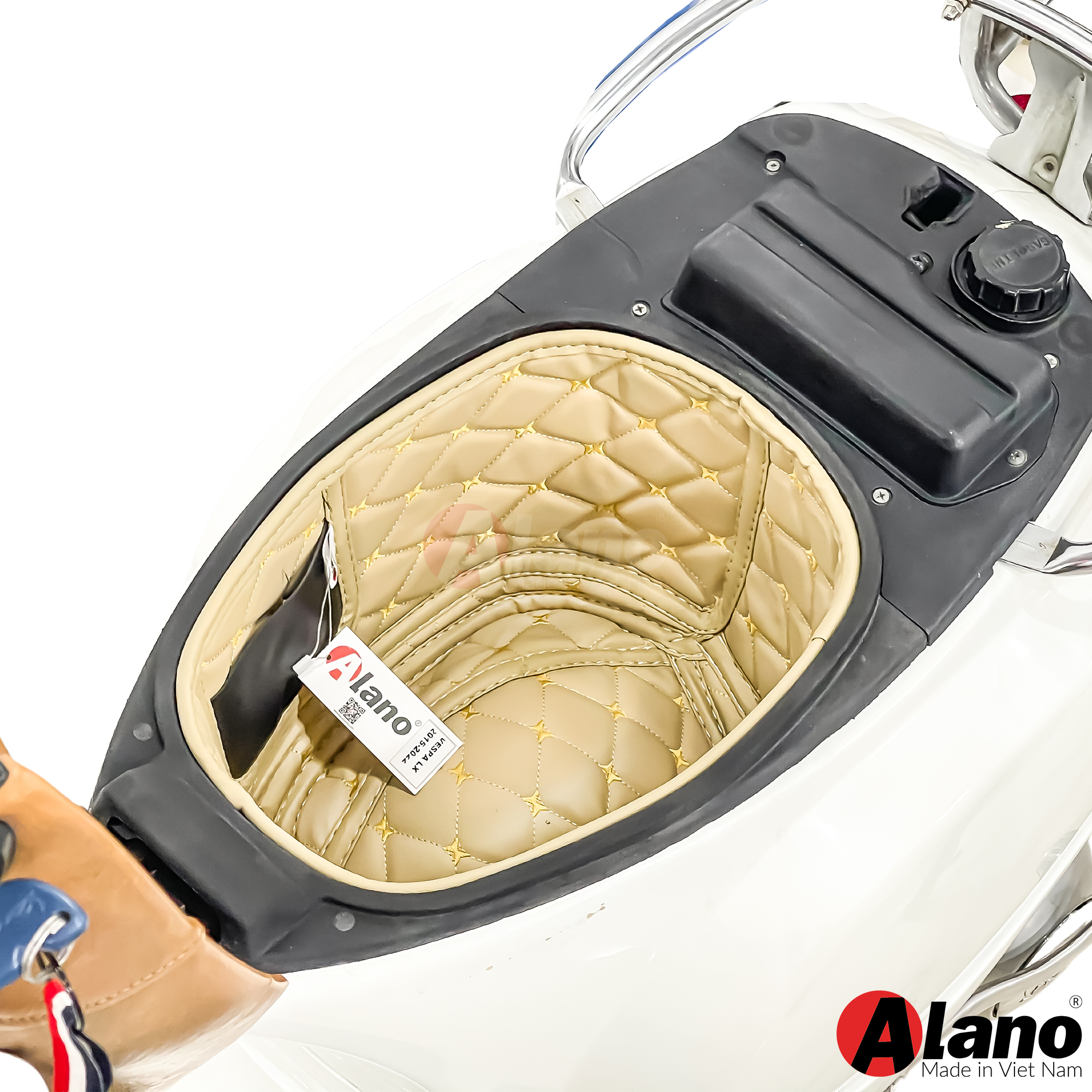 Vespa Lx / Vespa S / Vespa Et8 -Lót Cốp Da Cách Nhiệt Thời Trang Xe Má