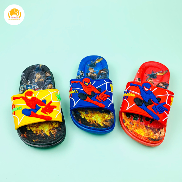 Dép nhựa trẻ em bé trai- Siêu nhân