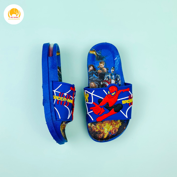 Dép nhựa trẻ em bé trai- Siêu nhân