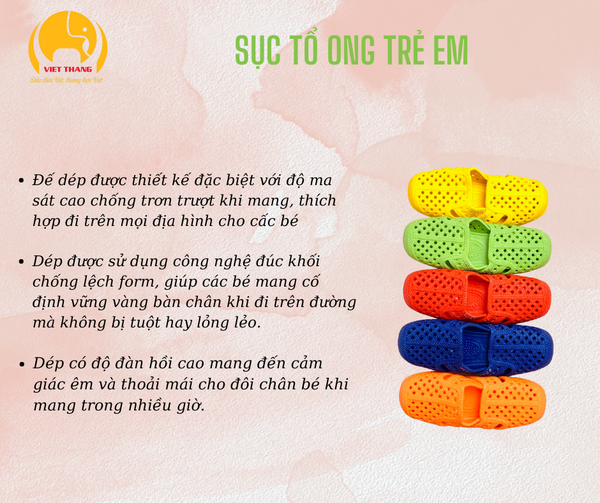 Sục tổ ong trẻ em (Bán chạy)