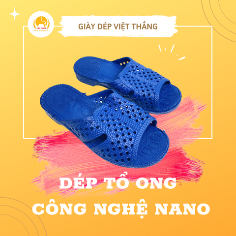 Dép tổ ong Nam công nghệ NANO  (Bán chạy)