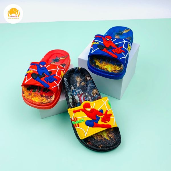 Dép nhựa trẻ em cho bé trai- Siêu Nhân