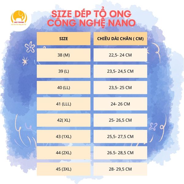 Dép tổ ong cao cấp dành cho nam, thiết kế thời trang - Công nghệ Nano - Chống hôi chân, bám bẩn - Việt Thắng