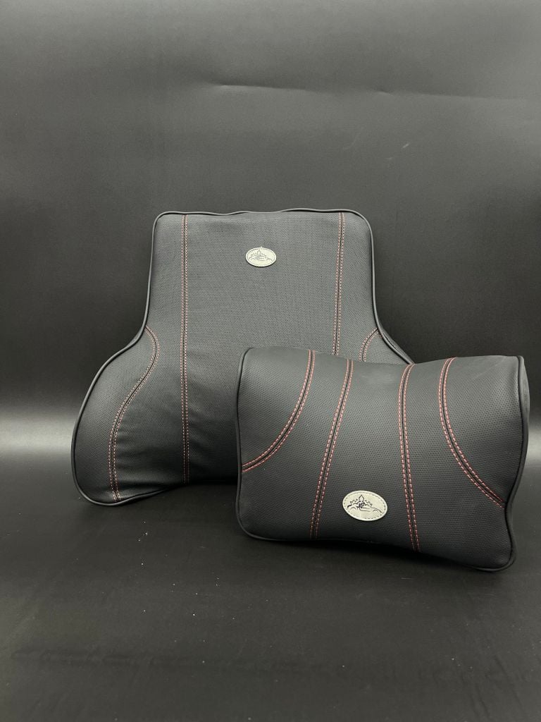 Gối tựa đầu và tựa lưng cao su non dùng cho ghế ô tô