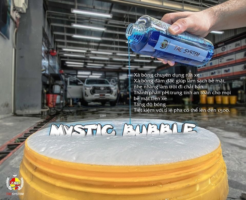 Xà bông rửa xe Tacsystem Mystic Bubble