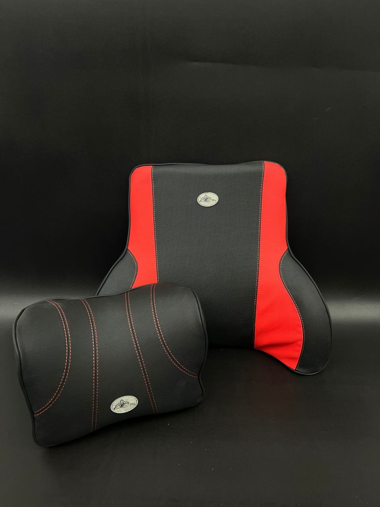 Gối tựa đầu và tựa lưng cao su non dùng cho ghế ô tô