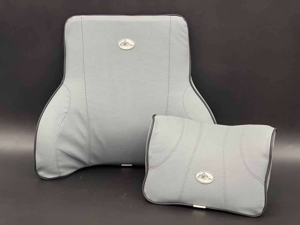 Gối tựa đầu và tựa lưng cao su non dùng cho ghế ô tô