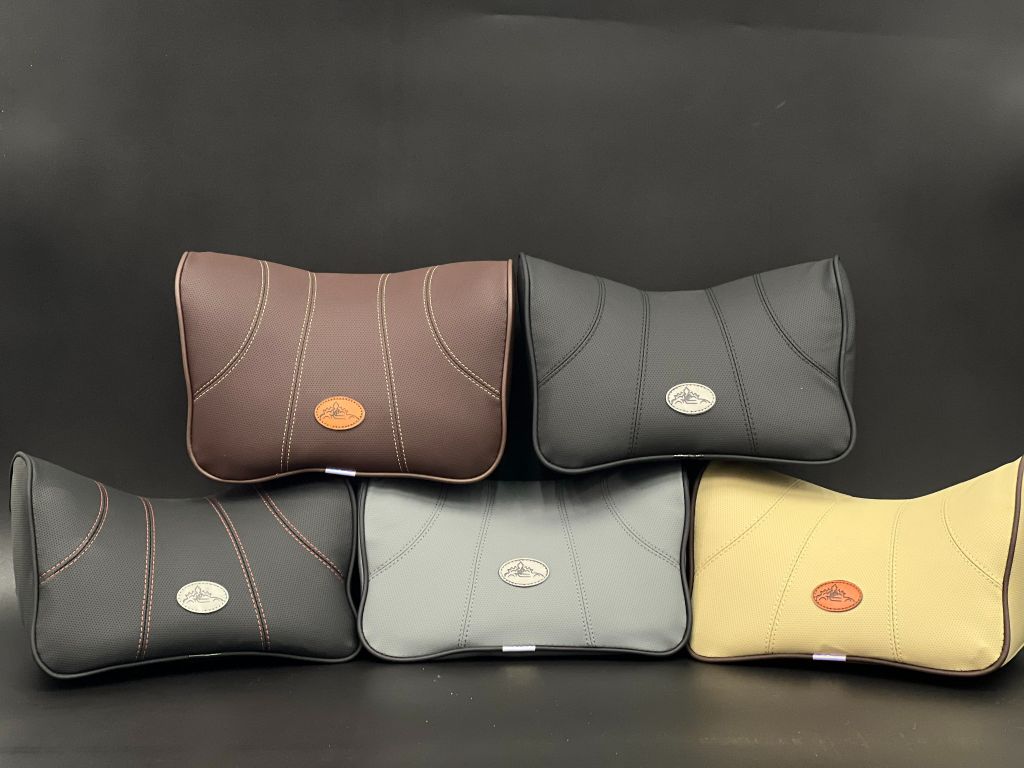 Gối tựa đầu và tựa lưng cao su non dùng cho ghế ô tô