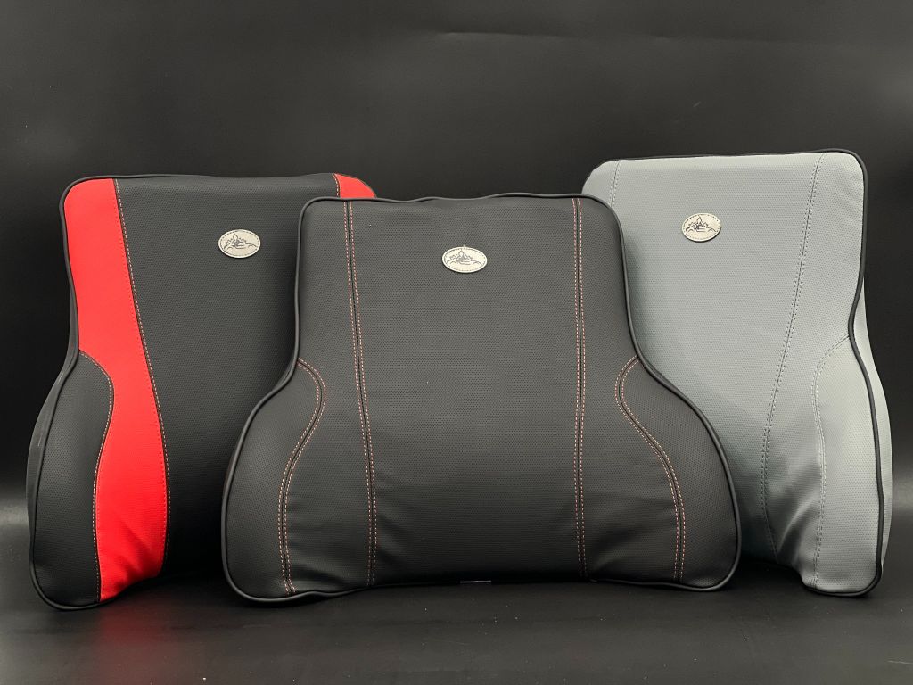 Gối tựa đầu và tựa lưng cao su non dùng cho ghế ô tô
