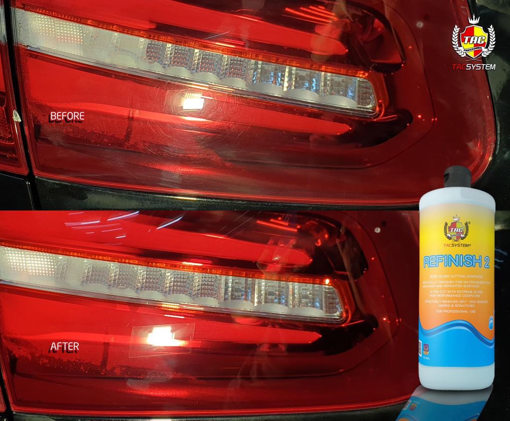Xi đánh bóng xóa xước sâu trên sơn xe TACSYSTEM REFINISH 2 (hiệu chỉnh sơn bước 2)