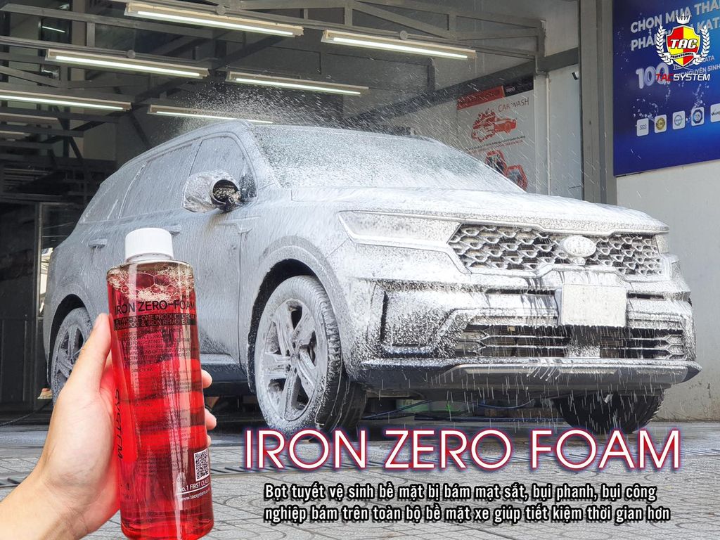 Dung dịch vệ sinh Tacsystem IRON ZERO FOAM