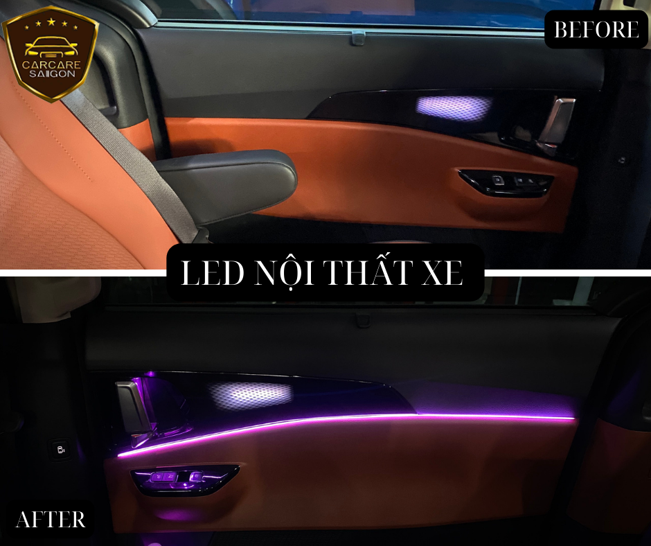 Led nội thất ô tô  | Carcare SaiGon