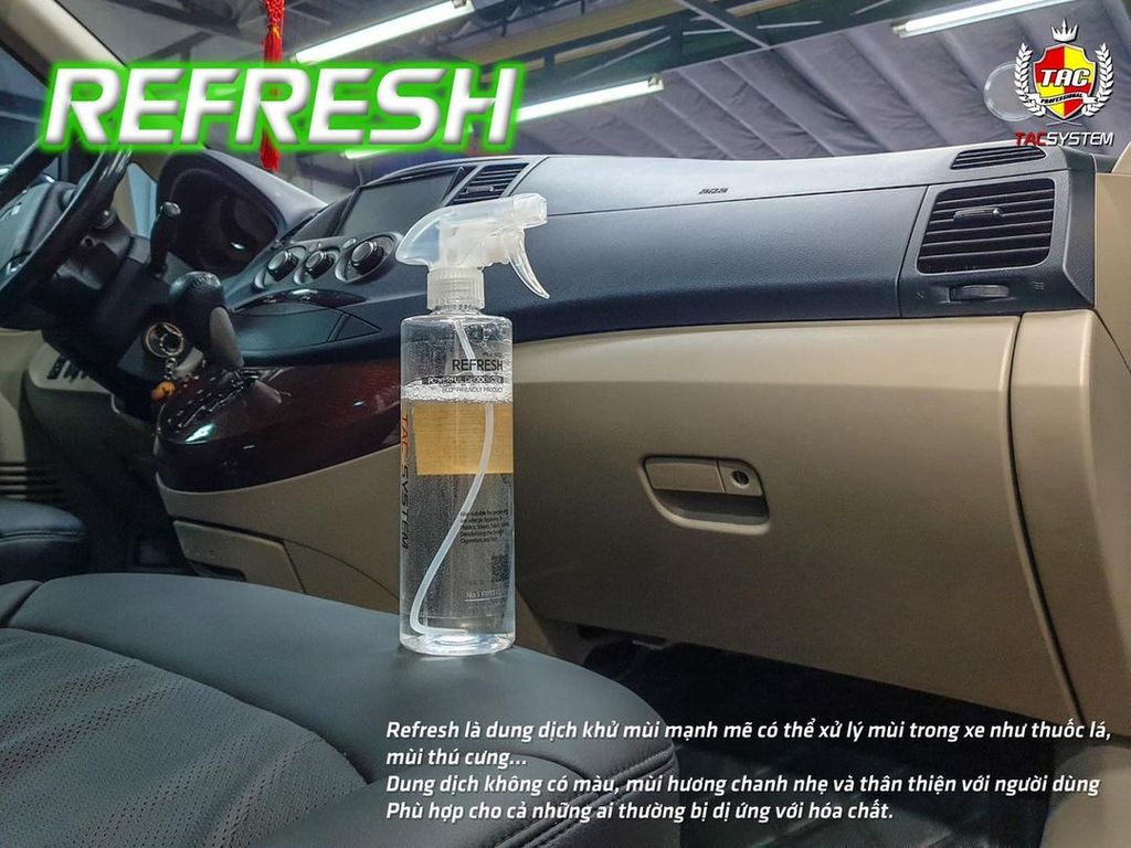 Dung dịch khử mùi nội thất Tacsystem Refresh