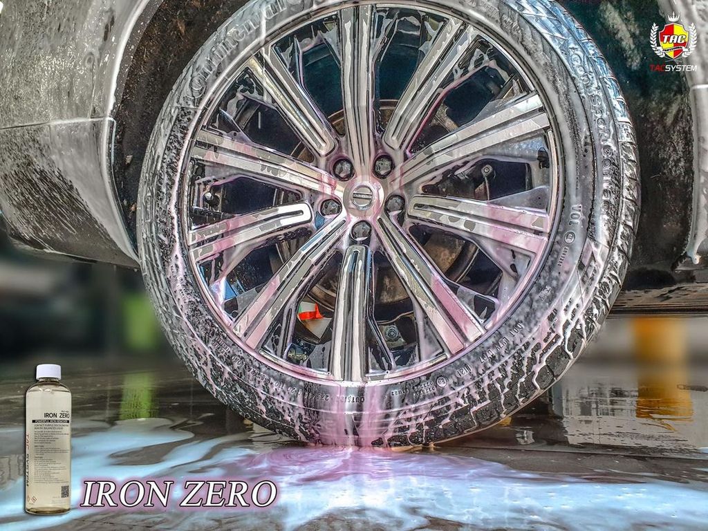 Dung dịch tẩy mạt sắt, bụi phanh Tacsystem Iron Zero