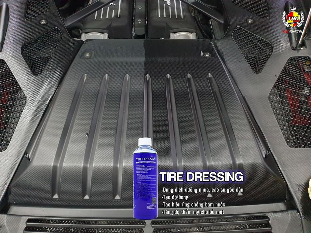 Dung dịch dưỡng bóng lốp Tacsystem Tire Dressing