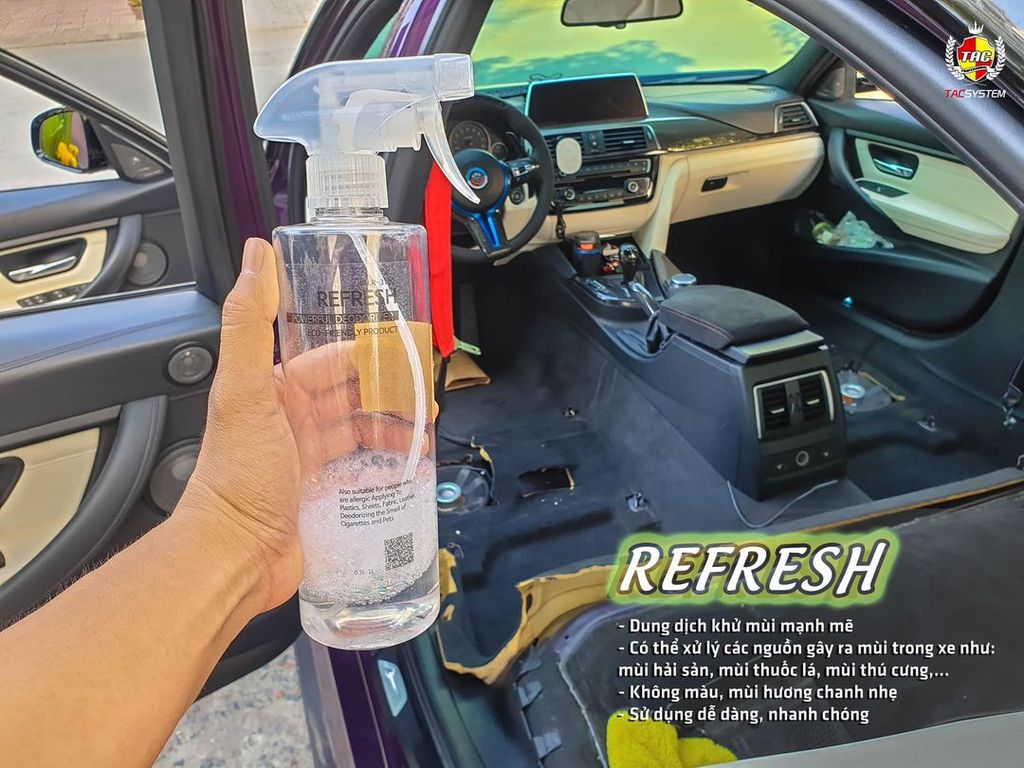 Dung dịch khử mùi nội thất Tacsystem Refresh