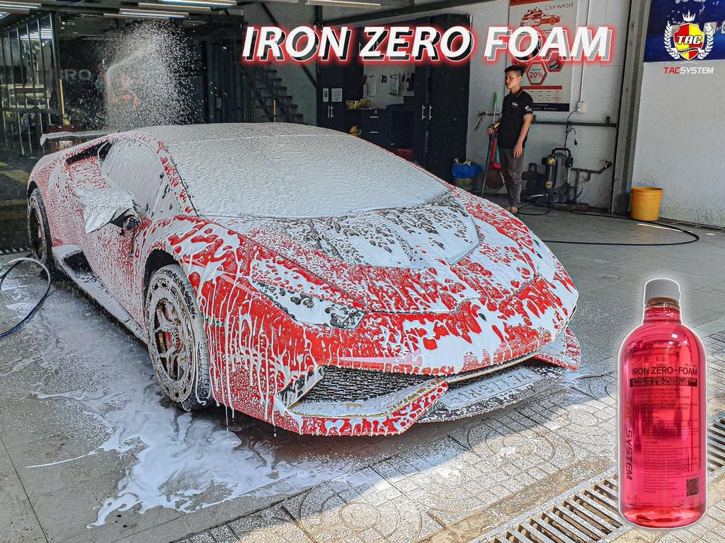 Dung dịch vệ sinh Tacsystem IRON ZERO FOAM