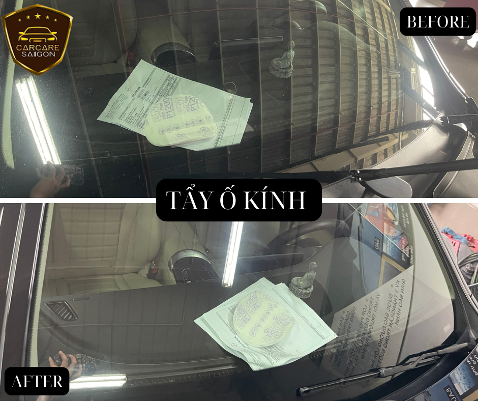 Đánh bóng tẩy ổ kính xe và Phủ Ceramic | Carcare SaiGon